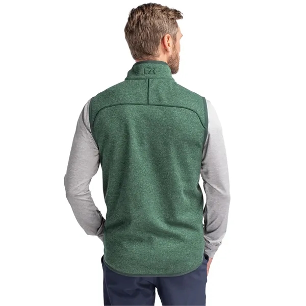 Cutter & Buck Mainsail Sweater-Knit Mens Full Zip Vest - Cutter & Buck Mainsail Sweater-Knit Mens Full Zip Vest - Image 34 of 63