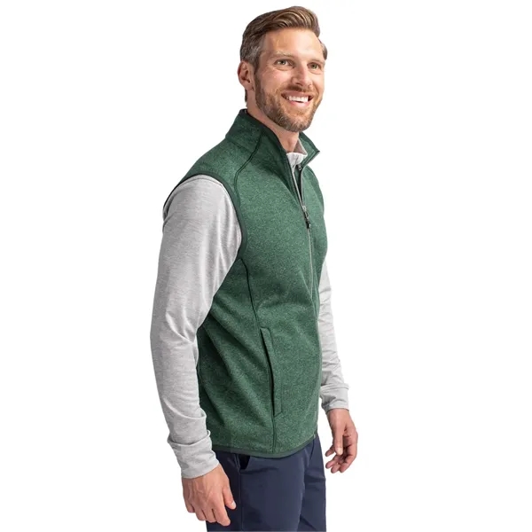Cutter & Buck Mainsail Sweater-Knit Mens Full Zip Vest - Cutter & Buck Mainsail Sweater-Knit Mens Full Zip Vest - Image 35 of 63