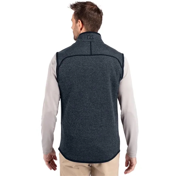 Cutter & Buck Mainsail Sweater-Knit Mens Full Zip Vest - Cutter & Buck Mainsail Sweater-Knit Mens Full Zip Vest - Image 40 of 63