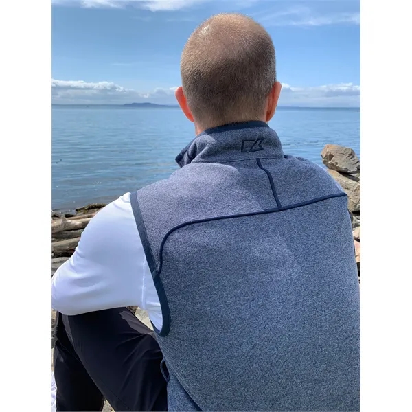 Cutter & Buck Mainsail Sweater-Knit Mens Full Zip Vest - Cutter & Buck Mainsail Sweater-Knit Mens Full Zip Vest - Image 53 of 63