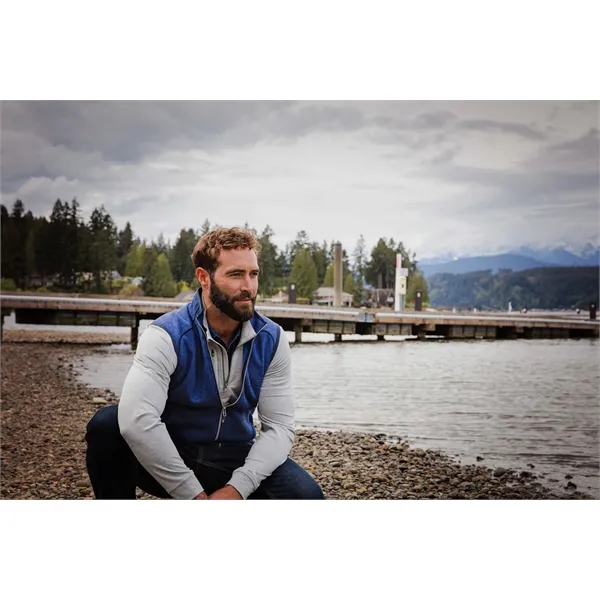 Cutter & Buck Mainsail Sweater-Knit Mens Full Zip Vest - Cutter & Buck Mainsail Sweater-Knit Mens Full Zip Vest - Image 54 of 63