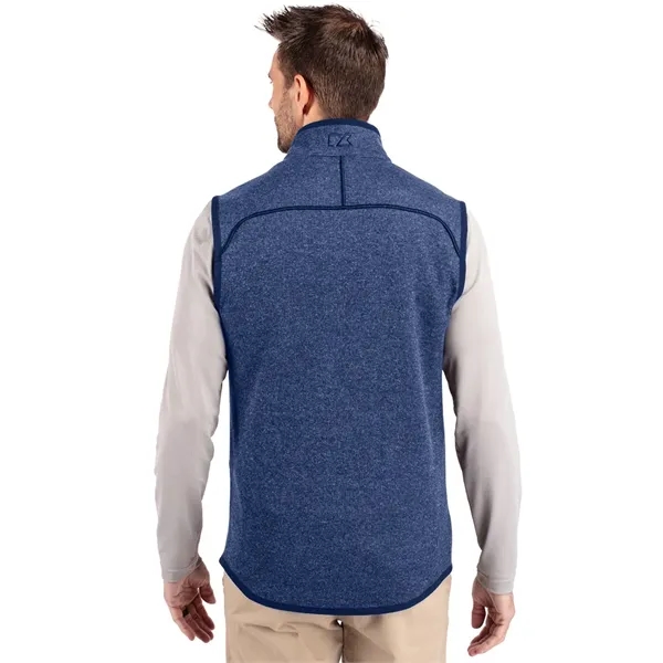 Cutter & Buck Mainsail Sweater-Knit Mens Full Zip Vest - Cutter & Buck Mainsail Sweater-Knit Mens Full Zip Vest - Image 56 of 63
