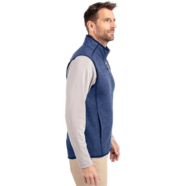 Cutter & Buck Mainsail Sweater-Knit Mens Full Zip Vest - Cutter & Buck Mainsail Sweater-Knit Mens Full Zip Vest - Image 57 of 63