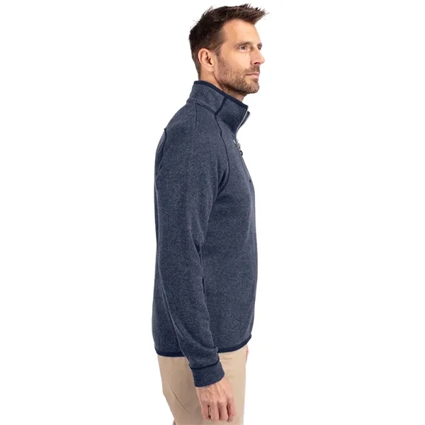 Cutter & Buck Mainsail Sweater-Knit Mens Big and Tall Hal... - Cutter & Buck Mainsail Sweater-Knit Mens Big and Tall Hal... - Image 19 of 29