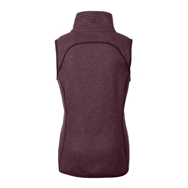 Cutter & Buck Mainsail Sweater-Knit Womens Full Zip Asymm...