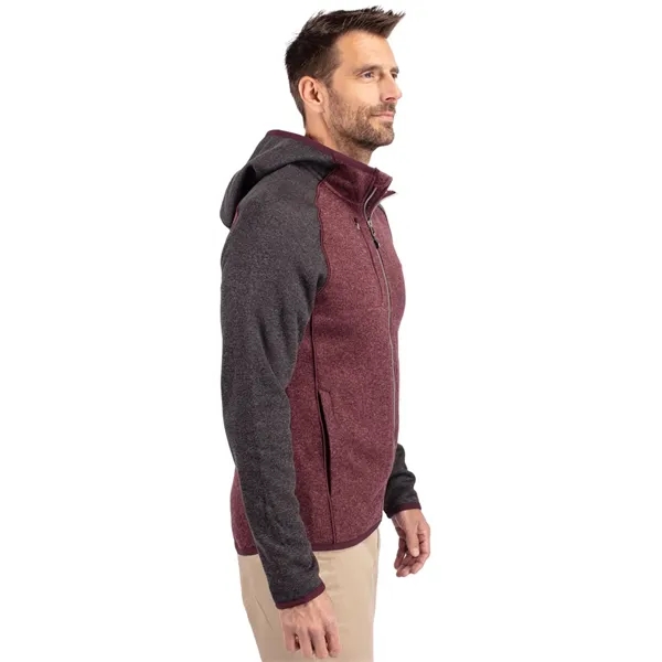 Cutter & Buck Mainsail Full Zip Hooded Mens Jacket - Cutter & Buck Mainsail Full Zip Hooded Mens Jacket - Image 9 of 58