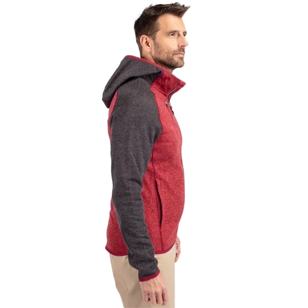 Cutter & Buck Mainsail Full Zip Hooded Mens Jacket - Cutter & Buck Mainsail Full Zip Hooded Mens Jacket - Image 20 of 58