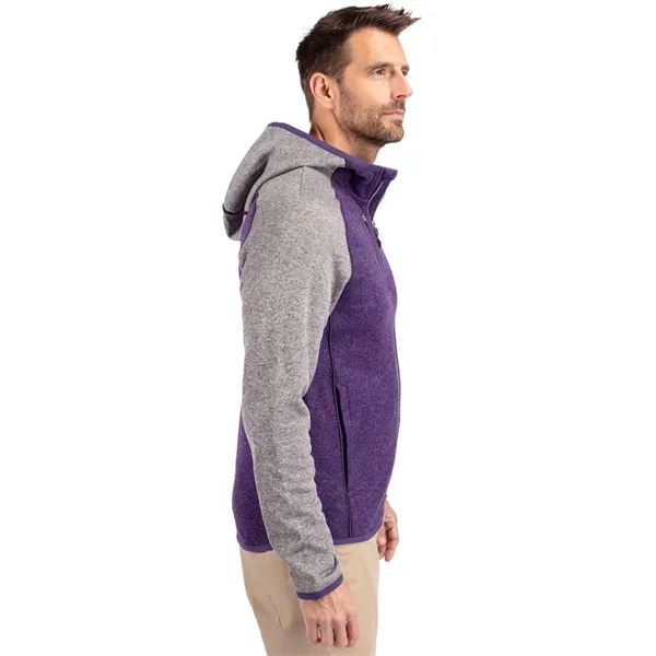 Cutter & Buck Mainsail Full Zip Hooded Mens Jacket - Cutter & Buck Mainsail Full Zip Hooded Mens Jacket - Image 29 of 58