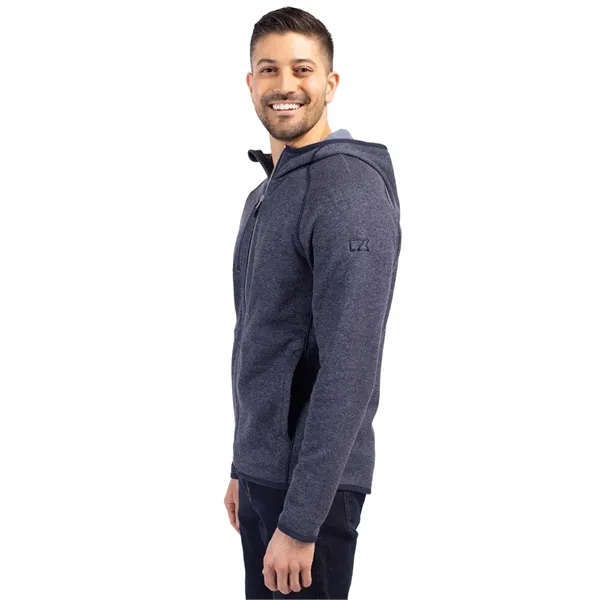 Cutter & Buck Mainsail Full Zip Hooded Mens Jacket - Cutter & Buck Mainsail Full Zip Hooded Mens Jacket - Image 39 of 58