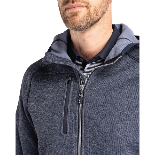 Cutter & Buck Mainsail Full Zip Hooded Mens Jacket - Cutter & Buck Mainsail Full Zip Hooded Mens Jacket - Image 44 of 58