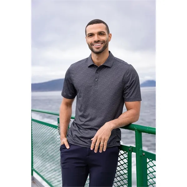 Cutter & Buck Pike Eco Pebble Print Stretch Recycled Mens... - Cutter & Buck Pike Eco Pebble Print Stretch Recycled Mens... - Image 6 of 39