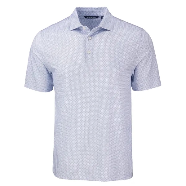Cutter & Buck Pike Eco Diamond Dot Print Recycled Mens Polo - Cutter & Buck Pike Eco Diamond Dot Print Recycled Mens Polo - Image 29 of 44