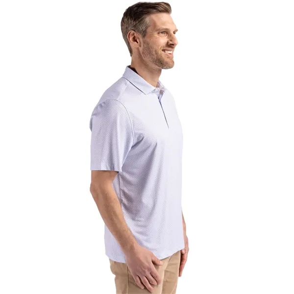 Cutter & Buck Pike Eco Diamond Dot Print Recycled Mens Polo - Cutter & Buck Pike Eco Diamond Dot Print Recycled Mens Polo - Image 32 of 44