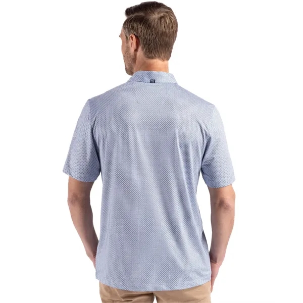 Cutter & Buck Pike Eco Diamond Dot Print Recycled Mens Polo - Cutter & Buck Pike Eco Diamond Dot Print Recycled Mens Polo - Image 35 of 44