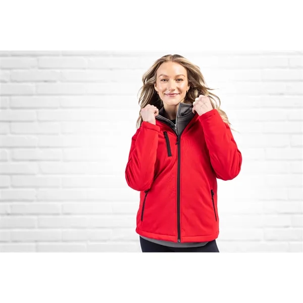 Clique Equinox Insulated Womens Softshell Jacket - Clique Equinox Insulated Womens Softshell Jacket - Image 22 of 25