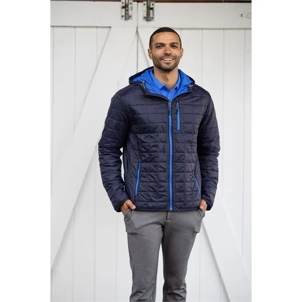 Cutter & Buck Rainier Primaloft Eco Mens Full Zip Hooded ... - Cutter & Buck Rainier Primaloft Eco Mens Full Zip Hooded ... - Image 14 of 36