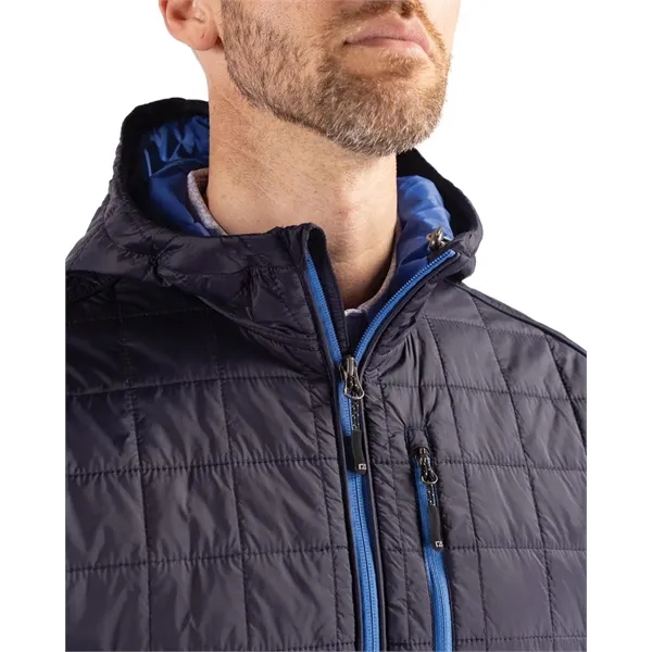 Cutter & Buck Rainier Primaloft Eco Mens Full Zip Hooded ... - Cutter & Buck Rainier Primaloft Eco Mens Full Zip Hooded ... - Image 20 of 36