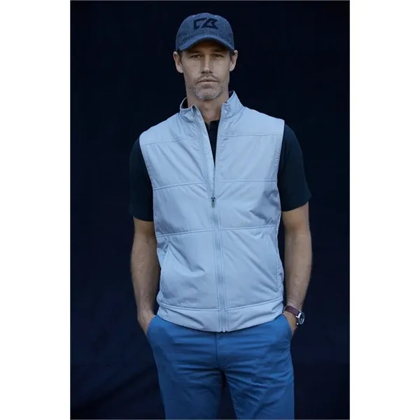 Cutter & Buck Stealth Hybrid Quilted Mens Windbreaker Vest - Cutter & Buck Stealth Hybrid Quilted Mens Windbreaker Vest - Image 16 of 26