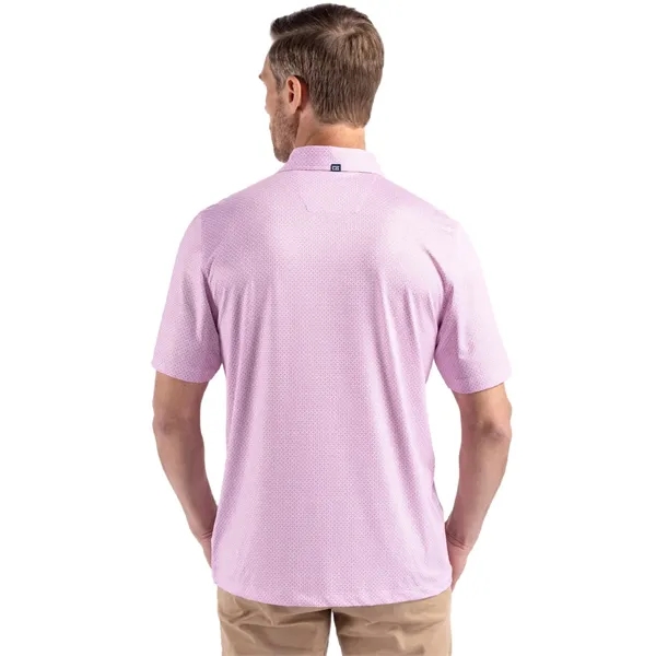 Cutter & Buck Pike Eco Diamond Dot Print Recycled Mens Polo - Cutter & Buck Pike Eco Diamond Dot Print Recycled Mens Polo - Image 27 of 44