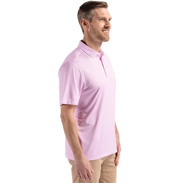 Cutter & Buck Pike Eco Diamond Dot Print Recycled Mens Polo - Cutter & Buck Pike Eco Diamond Dot Print Recycled Mens Polo - Image 28 of 44
