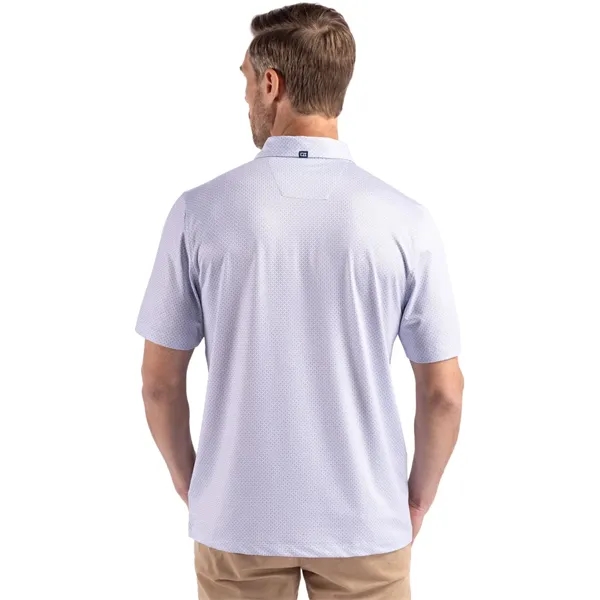 Cutter & Buck Pike Eco Diamond Dot Print Recycled Mens Polo - Cutter & Buck Pike Eco Diamond Dot Print Recycled Mens Polo - Image 29 of 44