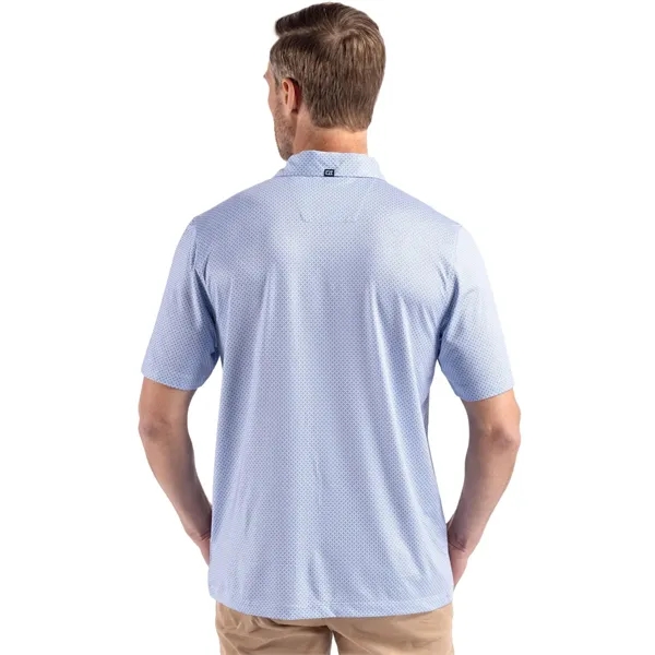 Cutter & Buck Pike Eco Diamond Dot Print Recycled Mens Polo - Cutter & Buck Pike Eco Diamond Dot Print Recycled Mens Polo - Image 43 of 44