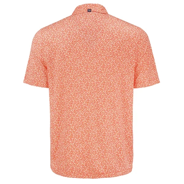 Cutter & Buck Pike Eco Flora Print Recycled Mens Polo - Cutter & Buck Pike Eco Flora Print Recycled Mens Polo - Image 35 of 57