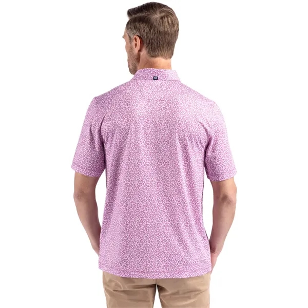 Cutter & Buck Pike Eco Flora Print Recycled Mens Polo - Cutter & Buck Pike Eco Flora Print Recycled Mens Polo - Image 44 of 57