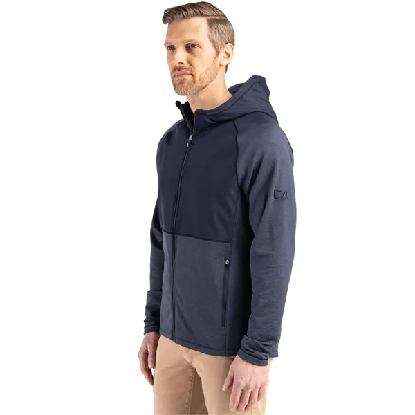 Cutter & Buck Peshastin Fleece Recycled Mens Hybrid Jacket - Cutter & Buck Peshastin Fleece Recycled Mens Hybrid Jacket - Image 20 of 21