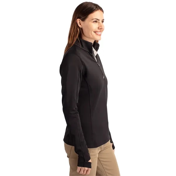 Cutter & Buck Traverse Stretch Eco Quarter Zip Womens Pul... - Cutter & Buck Traverse Stretch Eco Quarter Zip Womens Pul... - Image 8 of 78