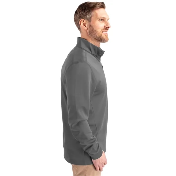 Cutter & Buck Traverse Stretch Eco Quarter Zip Mens Pullover - Cutter & Buck Traverse Stretch Eco Quarter Zip Mens Pullover - Image 42 of 85