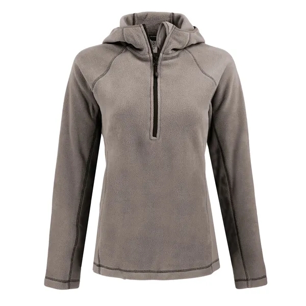 Clique Powder Recycled Fleece Womens Half Zip Sweatshirt