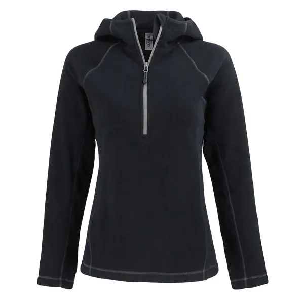 Clique Powder Recycled Fleece Womens Half Zip Sweatshirt