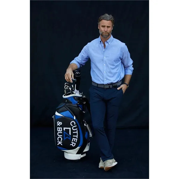 Cutter & Buck Stretch Oxford Mens Long Sleeve Dress Shirt - Cutter & Buck Stretch Oxford Mens Long Sleeve Dress Shirt - Image 8 of 17