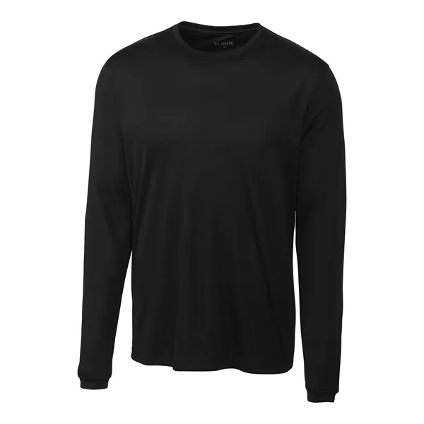 Clique Spin Eco Performance Long Sleeve Mens Tee Shirt - Clique Spin Eco Performance Long Sleeve Mens Tee Shirt - Image 3 of 30