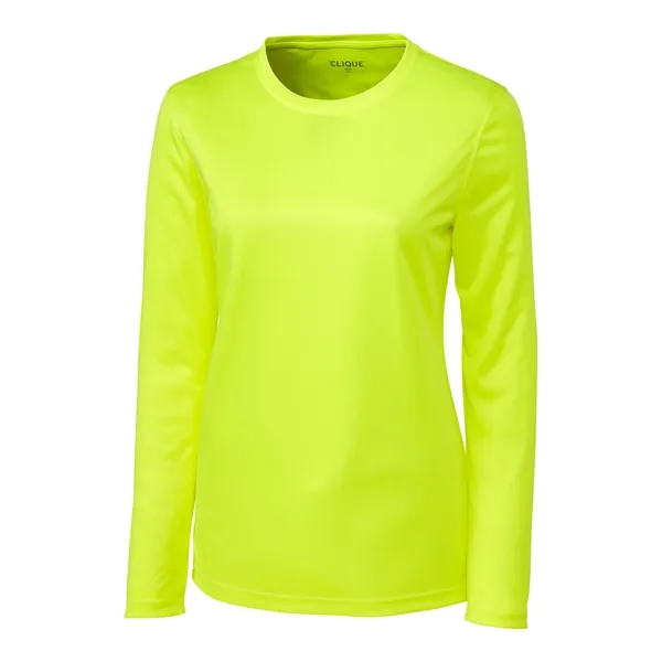 Clique Spin Eco Performance Long Sleeve Womens Tee Shirt - Clique Spin Eco Performance Long Sleeve Womens Tee Shirt - Image 17 of 30