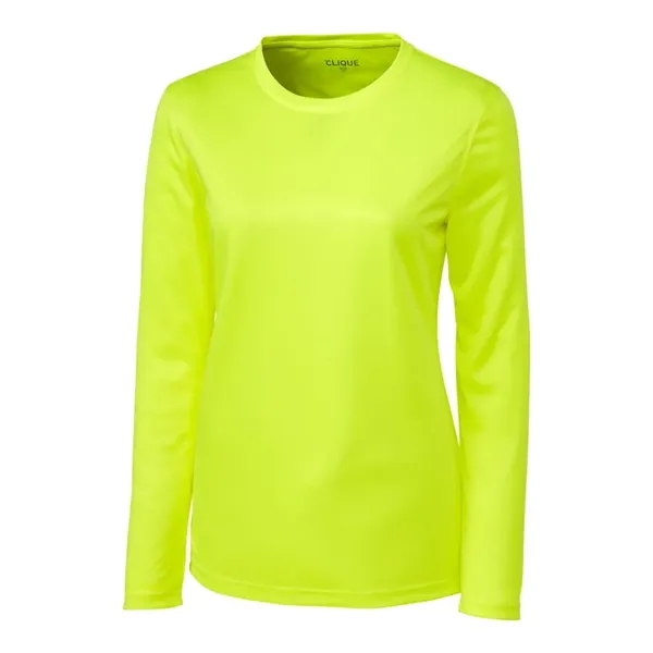Clique Spin Eco Performance Long Sleeve Womens Tee Shirt - Clique Spin Eco Performance Long Sleeve Womens Tee Shirt - Image 19 of 30