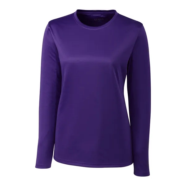Clique Spin Eco Performance Long Sleeve Womens Tee Shirt - Clique Spin Eco Performance Long Sleeve Womens Tee Shirt - Image 25 of 30