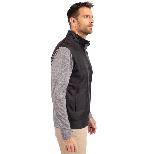 Cutter & Buck Stealth Hybrid Quilted Mens Full Zip Windbr... - Cutter & Buck Stealth Hybrid Quilted Mens Full Zip Windbr... - Image 17 of 33