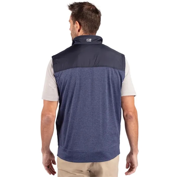 Cutter & Buck Stealth Hybrid Quilted Mens Windbreaker Vest - Cutter & Buck Stealth Hybrid Quilted Mens Windbreaker Vest - Image 12 of 26