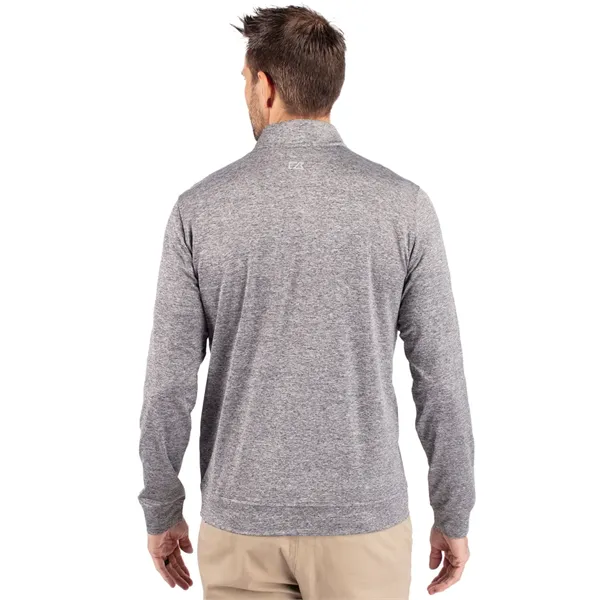 Cutter & Buck Stealth Heathered Quarter Zip Mens Pullover - Cutter & Buck Stealth Heathered Quarter Zip Mens Pullover - Image 5 of 66