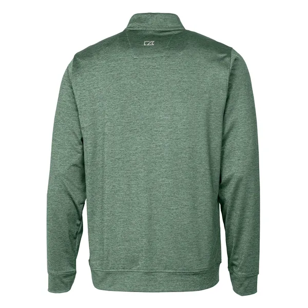 Cutter & Buck Stealth Heathered Quarter Zip Mens Pullover - Cutter & Buck Stealth Heathered Quarter Zip Mens Pullover - Image 45 of 66