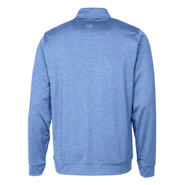 Cutter & Buck Stealth Heathered Quarter Zip Mens Pullover - Cutter & Buck Stealth Heathered Quarter Zip Mens Pullover - Image 50 of 66