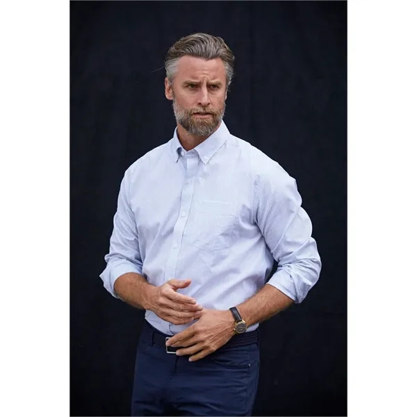 Cutter & Buck Stretch Oxford Stripe Mens Long Sleeve Dres... - Cutter & Buck Stretch Oxford Stripe Mens Long Sleeve Dres... - Image 8 of 13