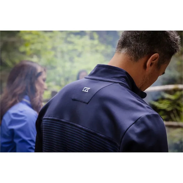 Cutter & Buck Traverse Stretch Eco Stripe Quarter Zip Men... - Cutter & Buck Traverse Stretch Eco Stripe Quarter Zip Men... - Image 30 of 37