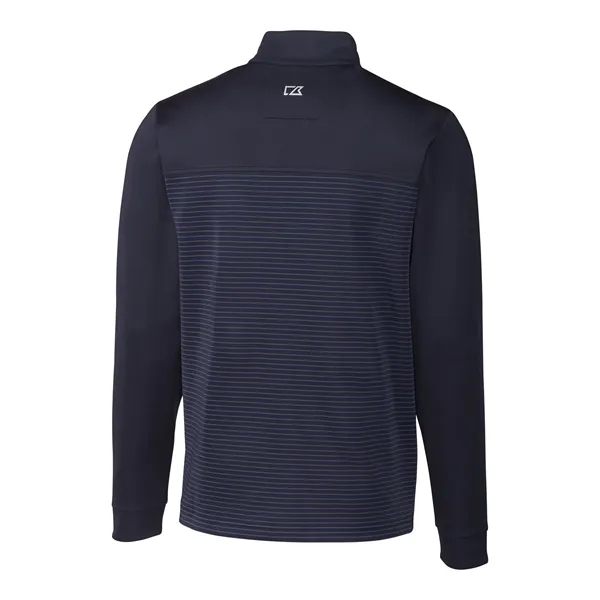 Cutter & Buck Traverse Stretch Eco Stripe Quarter Zip Men... - Cutter & Buck Traverse Stretch Eco Stripe Quarter Zip Men... - Image 33 of 37