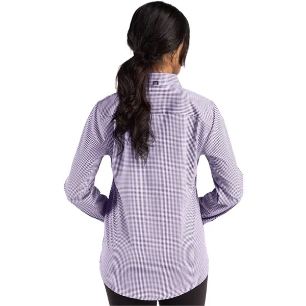 Cutter & Buck Skyline Epic Confidence Recycled Gingham Wo... - Cutter & Buck Skyline Epic Confidence Recycled Gingham Wo... - Image 40 of 61