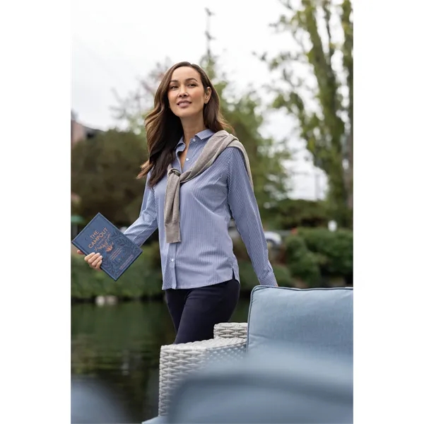 Cutter & Buck Skyline Epic Confidence Recycled Gingham Wo... - Cutter & Buck Skyline Epic Confidence Recycled Gingham Wo... - Image 46 of 61