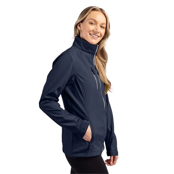 Clique Telemark Eco Stretch Softshell Full Zip Womens Jacket - Clique Telemark Eco Stretch Softshell Full Zip Womens Jacket - Image 17 of 33