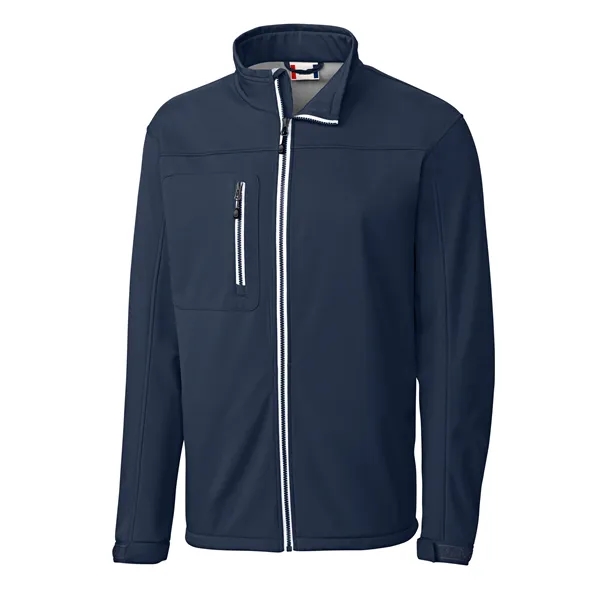 Clique Telemark Eco Stretch Softshell Full Zip Mens Jacket - Clique Telemark Eco Stretch Softshell Full Zip Mens Jacket - Image 17 of 31